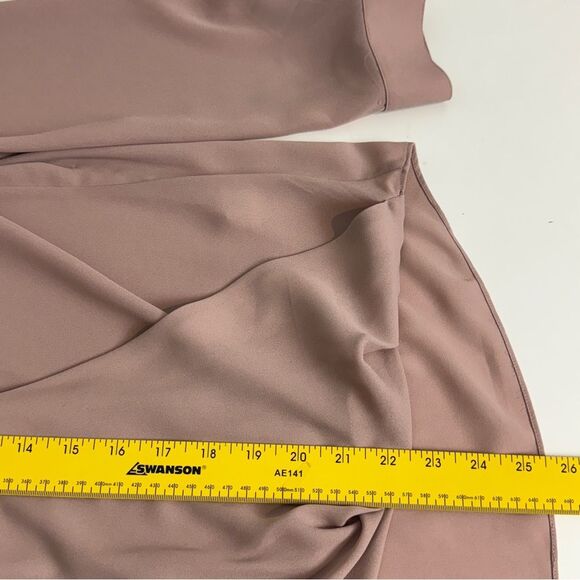 Trouve Nordstrom Dusty Rose Cut Out Blouse S - Picture 5 of 6